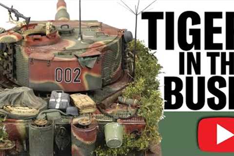 * GIVEAWAY * TAKOM TIGER 1/35 - Full weathering tutorial - Step by Step with improvised camouflage