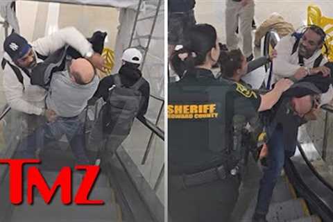 Jim Jones Brawls with Two Men on Airport Escalator, Claims Self-Defense | TMZ