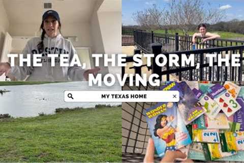 SPILLING THE TEA ON THE HOUSES | I MISS HER | Big hail storm damages my car | Shopping, Spring Walks