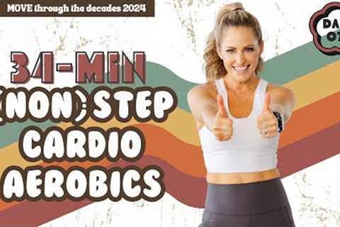 34-Minute [NON] Step Cardio Aerobics Workout - MOVE DAY 07 [Fun, Quick, High-Intensity and Sweaty]