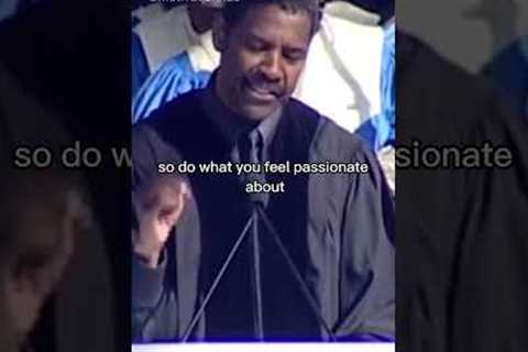 Denzel Washington's Life Advice Will Leave You SPEECHLESS