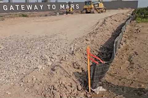 SpaceX Starbase Land Clearing and Swamp Draining 4/28/24
