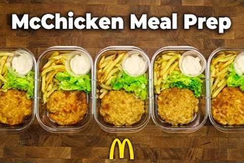McChicken Meal Prep for Weight Loss