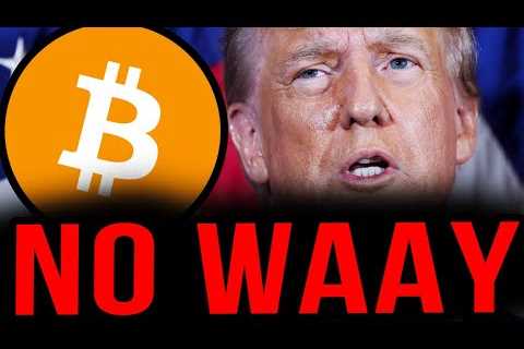 BITCOIN: HOLY F**K TRUMP CHANGED EVERYTHING... (insanely bullish)