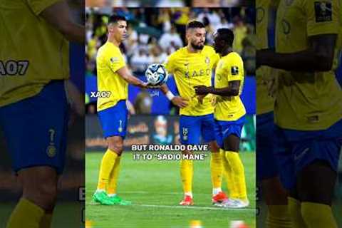 Big Respect To Cristiano 💖🥰 #shorts #ronaldo #alnassr #shortsvideo