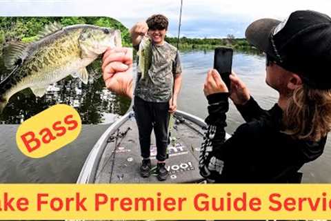 Lake Fork Premier Guide Service Bass Fishing Lake Bois D'Arc W/ Ryker Holmes &amp; Grandson Ben..