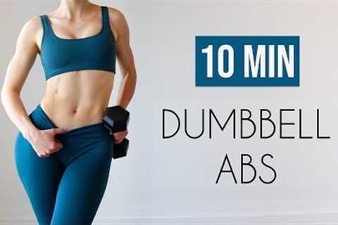 10 MIN WEIGHTED TOTAL CORE - Dumbbell Abs