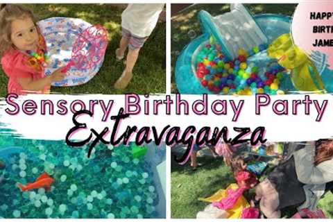 5 Sensory Birthday Party Ideas-My Daughter's Sensory 2nd Birthday Party