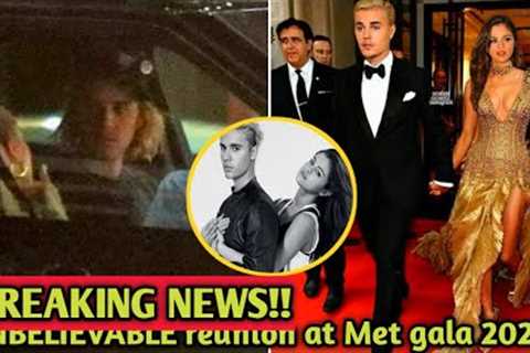 Justin Bieber SPOTTED in Selena Gomez's car at the Met gala 2024.....