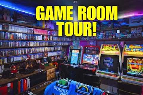 EPIC Video Game Arcade Room Tour 2024!