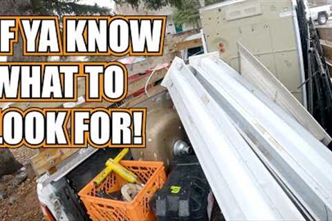 Dumpster Diving Street Scrapping - That's Coming Home With Me!