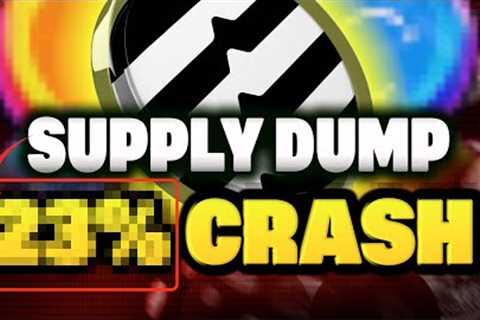 THESE 3 Altcoins Will See a Massive Crash | Crypto Unlocks 😬