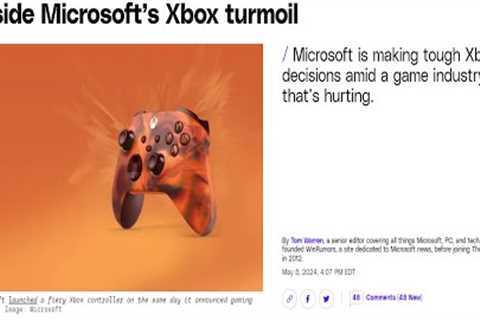 Xbox Situation is Sad