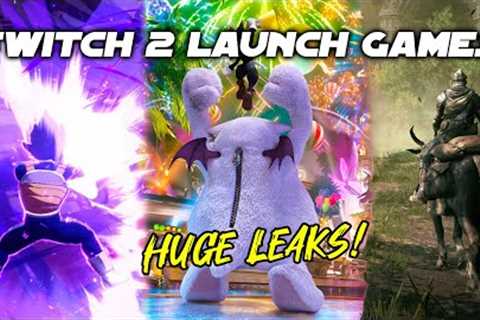 Switch 2 Launch Games HUGE LEAK! Capcom, Square Enix, and More!