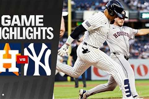 Astros vs. Yankees Game Highlights (5/8/24) | MLB Highlights