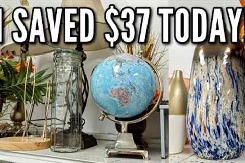 I SAVED $37 BY SHOPPING AT GOODWILL! | THRIFTING &amp; HOME HAUL 2024!