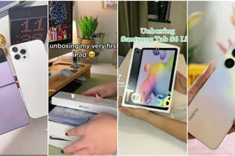 unboxing smartphones and accessories 📱  •  part 2 • tiktok compilation
