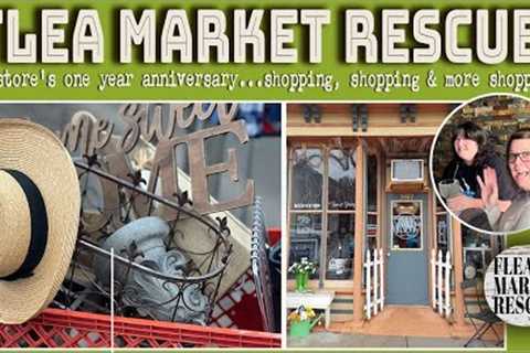 COME WITH US THRIFTING - RESELLING - SHOPPING FOR THRIFT STORE FINDS-ONE YEAR SHOP ANNIVERSARY