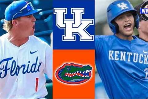 #4 Kentucky vs Florida (AMAZING GAME!) | 2024 College Baseball