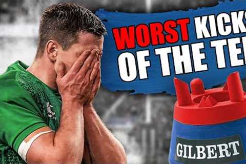 Worst Kicks Off The Tee in Rugby History!