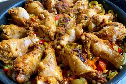 Jewish chicken recipe to try. Chicken with vegetables for the whole family.