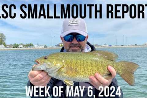 Lake St Clair Smallmouth Bass Fishing Report - Early May 2024