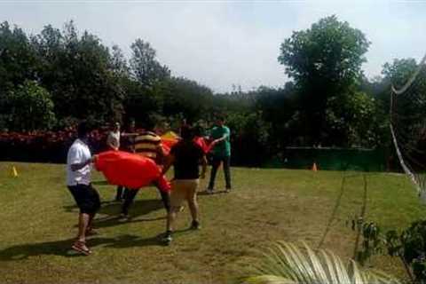 Water Volleyball Team building activity for teams | Trebound.com
