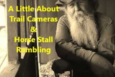 A Little About Trail Cameras &amp; Horse Stall Rambling