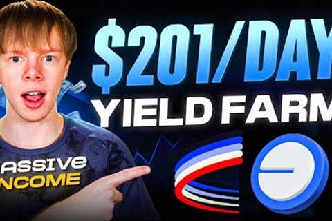 $201 Per Day Yield Farming on Aerodrome (Crypto Passive Income)