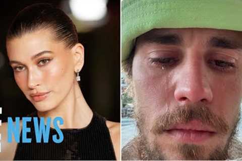 Hailey Bieber REACTS To Justin Bieber’s Tearful Selfie | E! News