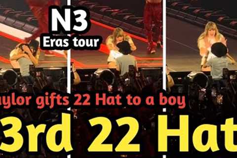 Taylor Swift's Heartwarming 22 Hats Moment: Special Hug and Controversy in Paris |  Night 3 Recap