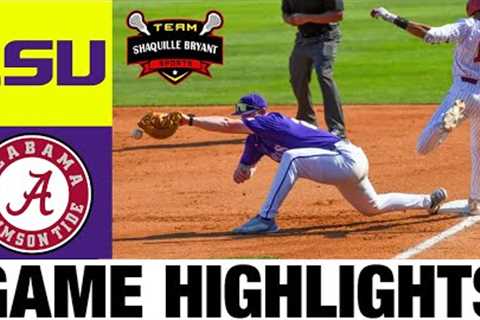 LSU vs Alabama Highlights [GAME 2] | NCAA Baseball Highlights | 2024 College Baseball