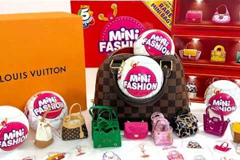 MINI FASHION BRANDS SERIES 1 | UNBOXING MINI TOYS 5 SURPRISE BALLS