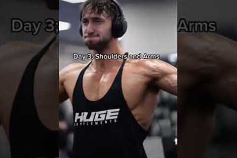 MY FAVORITE WORKOUT SPLIT