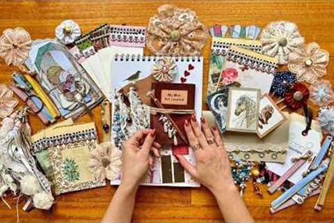13 Simple Junk Journal Ideas🧵Quick Embellishments