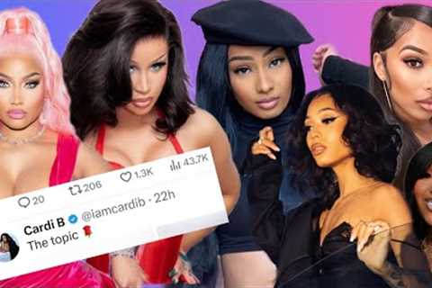 ‼️Nicki Minaj Awarded By Vogue Magazine &amp; Cardi B  can't take it. Erica Banks &amp; Kelsey..