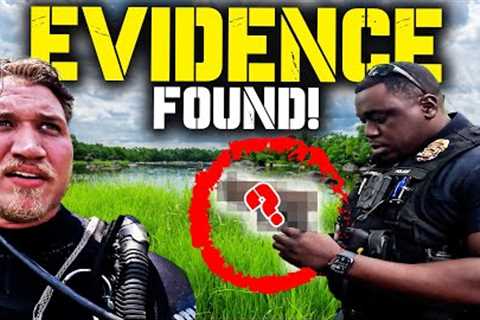 Cops Show Up After Finding Criminal Evidence Scuba Diving!