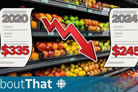 Why are we spending less on groceries when they cost more? | About That
