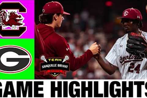 Georgia vs #13 South Carolina Highlights [GAME 2] | NCAA Baseball Highlights | 2024 College Baseball