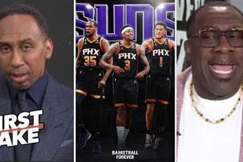 FIRST TAKE | Kevin Durant in Phoenix is a problem - Stephen A. &amp; Shannon: Suns should break up..