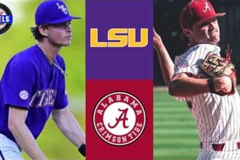 LSU vs Alabama Highlights (G2) | 2024 College Baseball Highlights