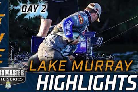 Highlights: Day 2 Bassmaster action at Lake Murray