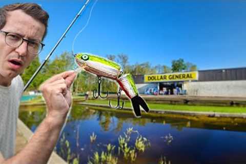 I Made a Fishing Lure Only Using Stuff from Dollar General...