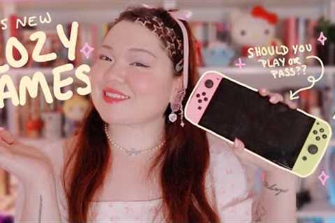 5 NEW cozy nintendo switch games 🎮 what to play &amp; what to skip