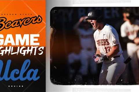 Oregon State Baseball Highlights: 5/11/24 vs. UCLA