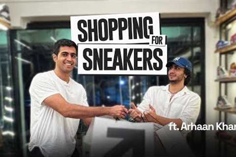 ARHAAN KHAN SHOPS for SNEAKERS💸💰