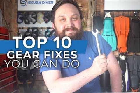 Top 10 Dive Gear Fixes You Can Do Yourself #scuba #top10 0
