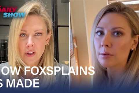 Desi Lydic 'Splains How Foxsplains Gets Made | The Daily Show