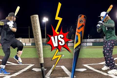 BONESABER HYBRID vs. ATLAS | Baseball Bat Bros