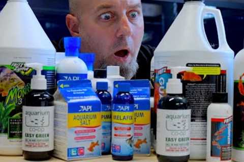 10 Aquarium Chemicals EVERY Fish Keeper Should Have!